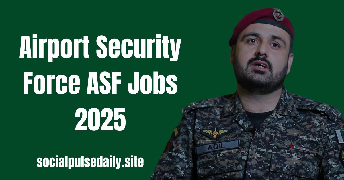Airport Security Force (ASF) is providing over 500 positions.